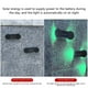 thumbnail image 5 of Teissuly Clearance Fence Lights,LED Wall Lights,Outdoor IP65,4 Pack Outdoor Wall Lamps For Backyard Garden Garage And Pathwa(Black, ) Teissuly WER2023081600071, 5 of 7