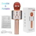 thumbnail image 5 of Karaoke Bluetooth Microphone with Speaker Magic Voices, Record Function, Handheld Wireless Microphone for Kids Party KTV Gifts, 5 of 10