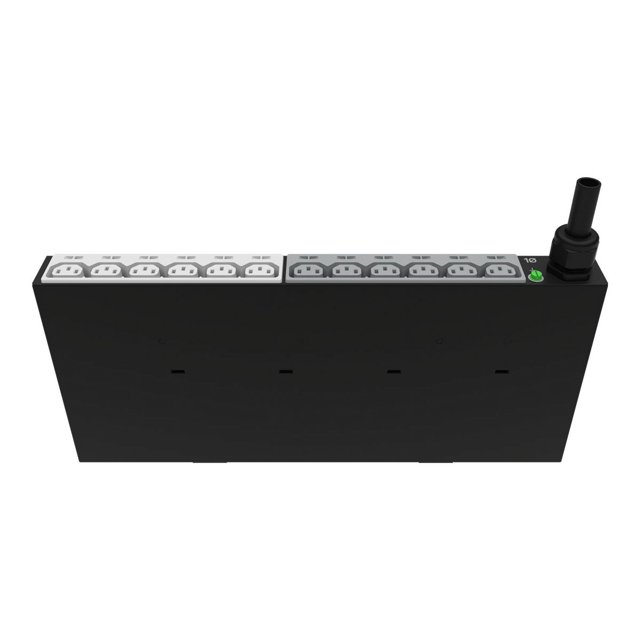 HPE G2 Basic Vertical Mid-Height - Unité de distribution d'Énergie (Montable en Rack) - AC 120/208 V - 8646 VA - Triphasé - Entrée: NEMA L15-30 - Connecteurs de Sortie: 36 (Power IEC 60320 C13, IEC 60320 C19) - 10 in cord - Japon, Amérique du Nord - pour une Synergie 12000 Frame