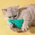thumbnail image 5 of Clearance! Catnip and Silvervine Chew Plush Toy - Funny Expression, Chewable, Self-Entertaining, Relieves Stress, Great for Indoor Play,Green, 5 of 8