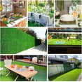 thumbnail image 6 of SOFHLILI Lawn 2ft x 10ft-0.78in Green Realistic Artificial Grass Turf,Pet Friendly Fake Grass Lawn Indoor Outdoor Use,Premium Synthetic Grass with Drainage Holes,UV Protected, 6 of 8