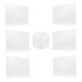 thumbnail image 3 of Mobutofu 1 Ensemble de Séparateurs d'Étagère Transparents en PVC Rangement Organisation pour Ménages, 3 of 8