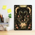 thumbnail image 6 of Wobogo Snakes Entwining Vines Acrylic A4 Clipboards Gold Clip Stardard Size 9×12.5in Office Decorative for Students Workers, 6 of 10
