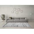 thumbnail image 3 of Ahgly Company Indoor Round Solid Gray Modern Area Rugs, 4' Round, 3 of 4