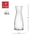 thumbnail image 2 of Bormioli Rocco Ypsilon Brio Glass Clear 18.5 oz Dishwasher Safe Carafe, 2 of 5