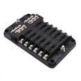 thumbnail image 5 of Modified multi-channel Fuse Box 12-way positive and negative pole car boat safety seat with LED light screw insert safety box, 5 of 5