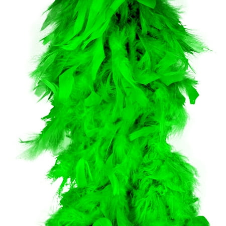 - Lime Green Feather Boa (6', 60 grams)