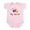 Petal Pink, variant on CafePress - Big Sister T Shirts Birdie Infant Bodysuit - Baby Light Bodysuit, Size Newborn - 24 Months