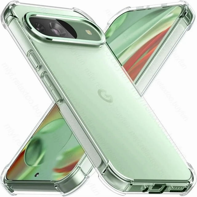 Google Pixel 9 Pro Case Luxury Transparent Airbag Shockproof Case for Pixel 9Pro