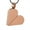 Coffee, variant on Small Heart Cremation Urn Necklace for Ashes Urn Jewelry-Forever in My Heart Carved Stainless Steel Keepsake Waterproof Memorial Pendant for mom & dad with Filling Kit