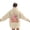 Beige, variant on Womens Hoodie Beige Women's Oversized Print Hoodie Casual Loungewear Long Sleeve Womens Sweatshirt L