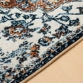 thumbnail image 5 of JML Area Rug 5'x7' Concerto Rustic Non-Slip Indoor Carpet Navy & Gold & Grey Foldable Rugs for Living Room Bedroom Office Home Decor, 5 of 5