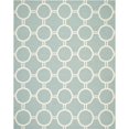 thumbnail image 1 of Safavieh Dhurries Light Blue Contemporary Rug - 9' x 12', 1 of 3