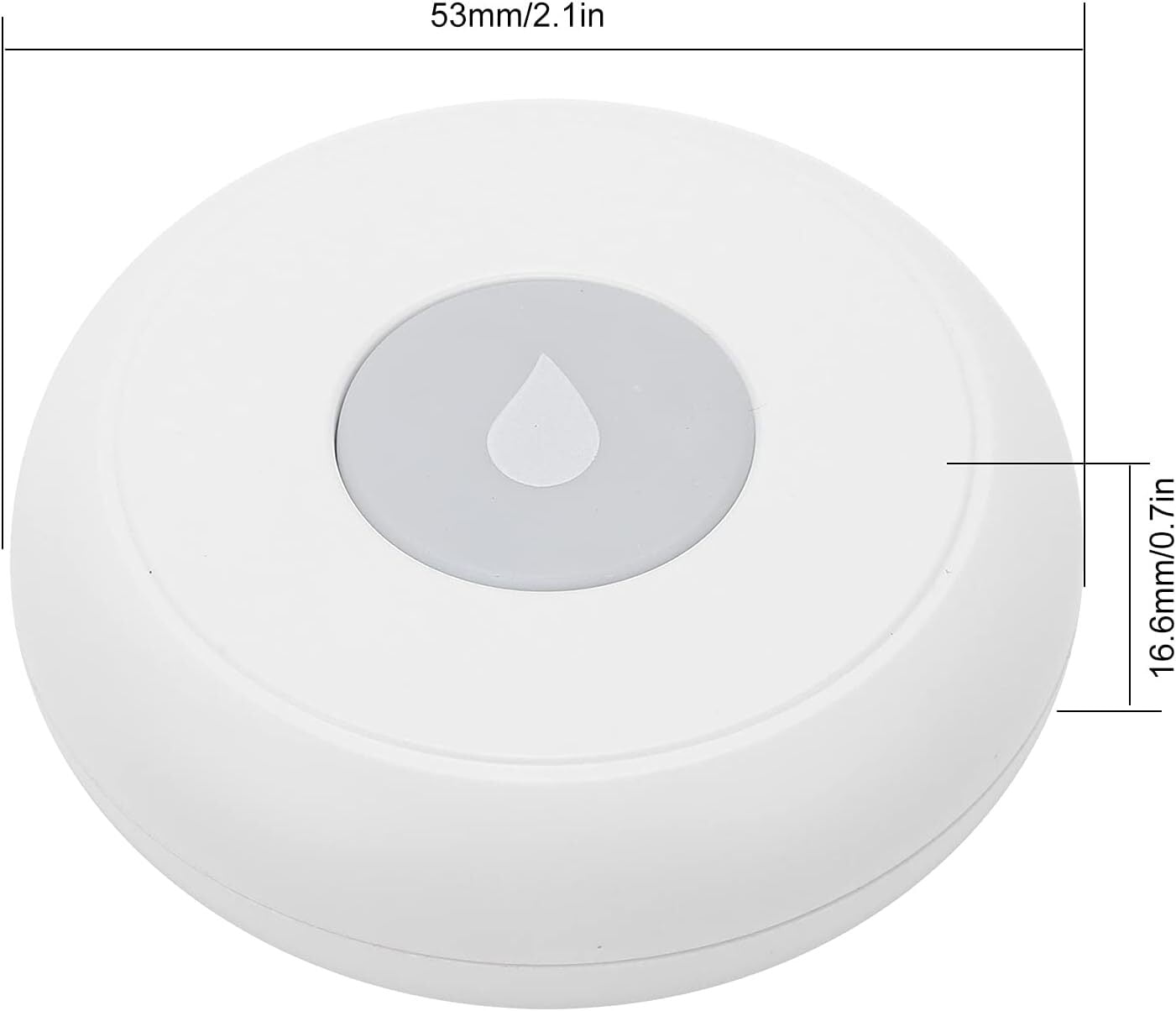 Zigbee Water Leak Sensor, Wireless Smart Water Leak Detector with App Alerts and Remote Monitor, Water Level Sensor Alarm for Home