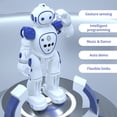 thumbnail image 4 of Discount Galore, Dancing Gesture Robot, Programmable Toy, LED Lights + Remote Control, Blue Design, For Youth Age 3-12, Interactive Gift, Educational Toy, Fun Present Akmoler Bestselling, 4 of 4