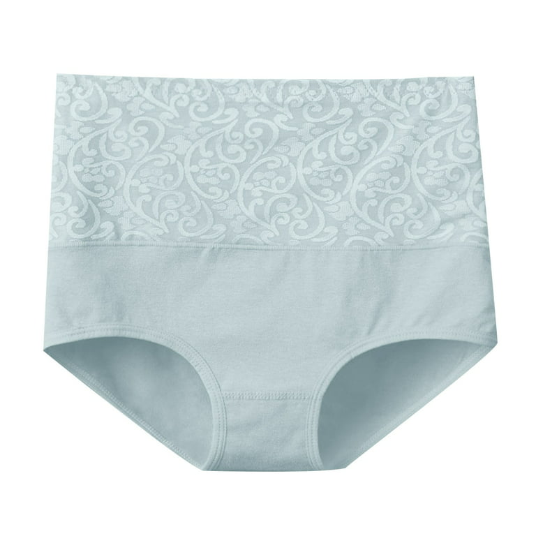 adviicd Womens Underwear Women's Panties, Cotton Brief Underwear Mint Green  X-Large