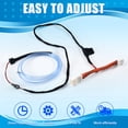 thumbnail image 2 of Car Interior LED Dashboard Frame Light Instrument Panel Trim Atmosphere Light for   2015 2016 2017 2018, 2 of 7