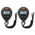 thumbnail image 2 of LJNYFDC Stopwatch for Running Swimming 2Pcs Stopwatch Timer Large Digital Display Date Feature No Alarm Silent Sport Timer for Running and Swimming, 2 of 7