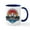 White/Navy Inside, variant on CafePress - Brighton Big Cottonwood Canyon Utah Mugs - 11 oz Ceramic Mug - Novelty Coffee Tea Cup