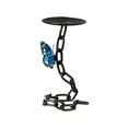 thumbnail image 2 of Candelabros de hierro, adornos románticos para la mesa del comedor, decoración del hogar para la sala de estar, marco de hierro, diseño de dos niveles, para el dormitorio, 2 of 6