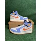 thumbnail image 1 of Ni - ke Ni - ke Air Jordan 1 Zoom Air CMFT 2 Royal Pulse Alpha Orange Mens Sz 9.5 Shoes New, 1 of 5