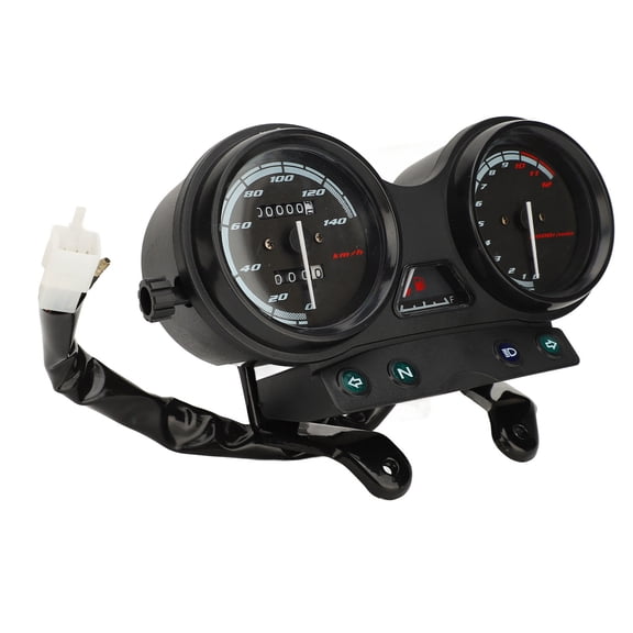 Xirurus 12V Motorcycle Gauge Combo Precise Display Stylish Speedometer Odometer Gauge for YBR 125 Electronic Style Digital