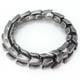 thumbnail image 5 of Pulsera de cadena de acero de titanio Bling Bling joyería para hombres, 5 of 12