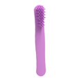 thumbnail image 2 of Cepillo de pelo portátil de viaje, peine de masaje de silicona flexible, cepillo desenredante para el cabello Violeta, 2 of 9