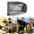 thumbnail image 4 of Casquette de Pêche Extérieure Anti-Moustique Insecte Chapeau d'Apiculture Camping Filet de Protection 1 Pce, 4 of 6