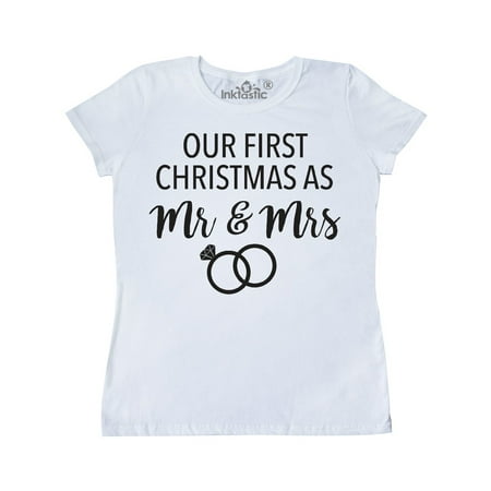 Our First Christmas as Mr and Mrs Women's T-Shirt