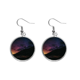 thumbnail image 1 of Noche cielo estrellas amarillas Pendientes pendientes de plata colgantes joyas señora Unbranded M, 1 of 3