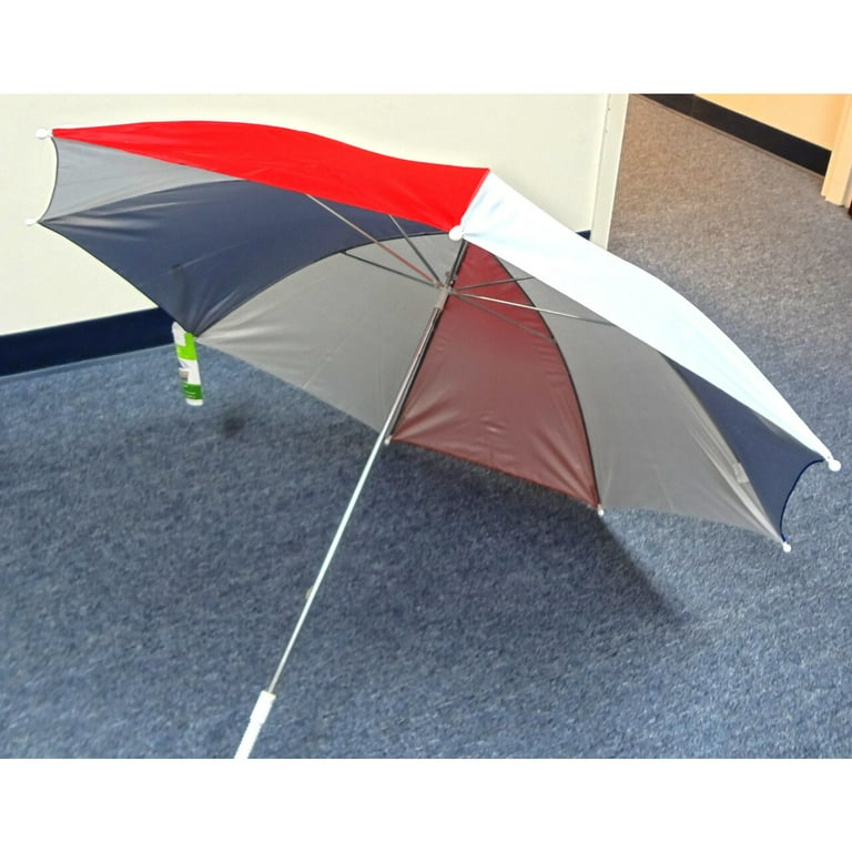 Mainstays Ms Clip On Umbrella Red wht blue Walmart