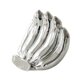 thumbnail image 3 of Escultura de cerámica con forma de plátano para teléfono, elegante y práctica. Plata, 3 of 9