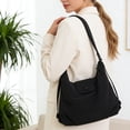 thumbnail image 5 of Hfnxid Casual Backpack for Women Lightweight Daypack for School Travel, Durable Nylon Rucksack with Adjustable Straps, 5 of 6
