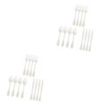 thumbnail image 1 of maskred Eco-Friendly Durable Plastic Forks Spoons and for Party Decor Silverware White 18.5cm 2Set, 1 of 6
