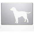 thumbnail image 1 of The Decal Guru I Love My Labrador Retriever Decal Vinyl Sticker, 13" MacBook Pro (2015 & Older Models), White, 1 of 1