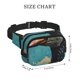 thumbnail image 4 of Disketp Blue Watercolor Duck Riñonera de Doble Capa, Bolsa de Cintura Ajustable para Viajes, Correr y Senderismo, Riñonera Ligera para Hombre y Mujer, 4 of 9