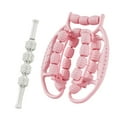 thumbnail image 4 of Dualoai Fascia Muscle Relax Roller Massagers Circular Leg Clamps for Hands Shoulders Pink, 4 of 9