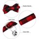 thumbnail image 2 of Collar para gato verde y rojo, pajarita para gato, collar para gato con cascabeles y pajarita, 2 pajaritas para gato (18-28 cm, 1'-17'), 2 of 5