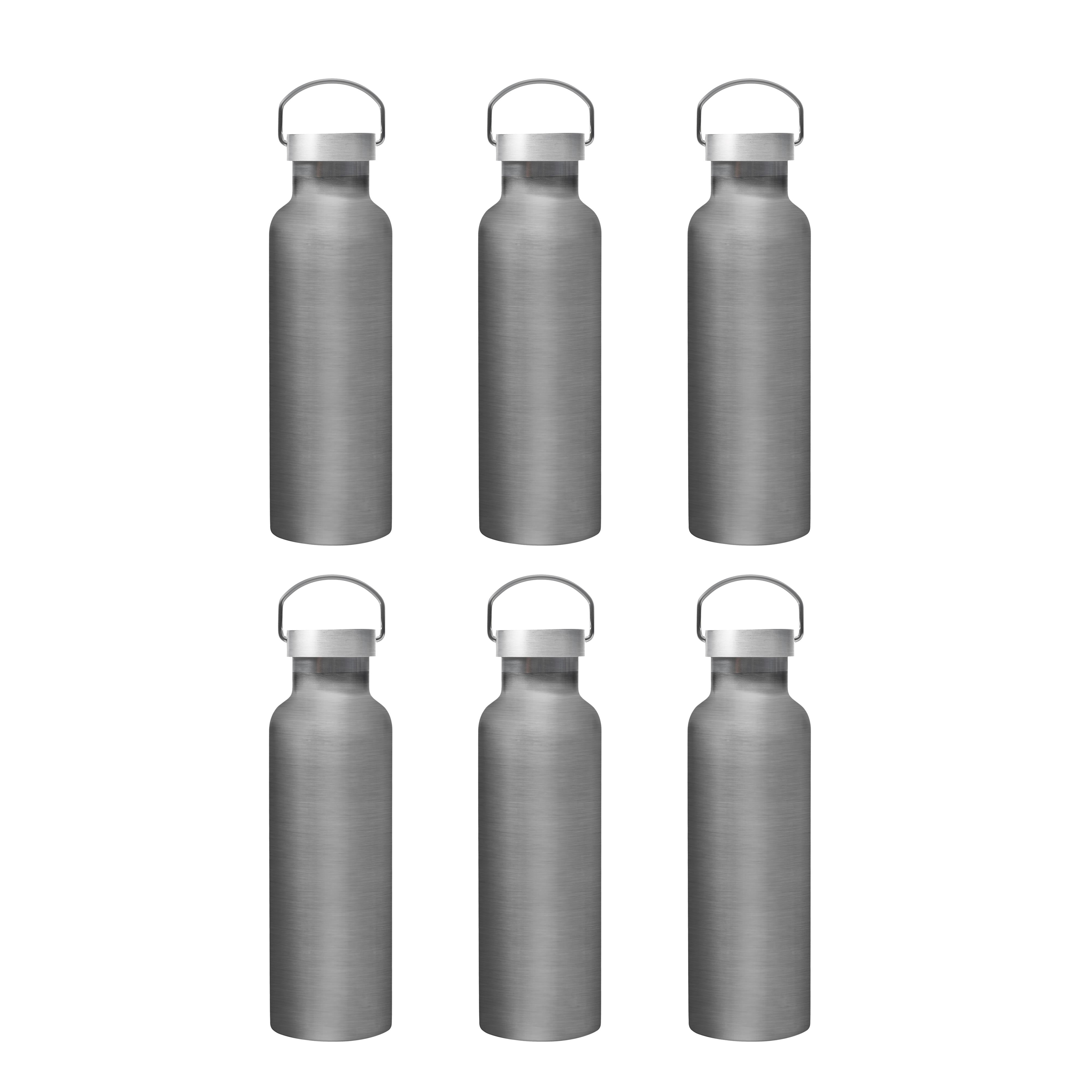 Napa Double Wall Stainless Wine Canteen - 25 Oz.