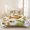 Auburn, Sage, variant on 3 Pieces Queen Quilt Set,Autumn Squirrel Pine Cone Leaf Soft Bedding Sets with 1 Quilt & 2 Pillow Shams,Farmhouse Fall Animal Plant Summer Bedspread Lightweight Coverlet Comforter for All Season