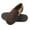 Brown, variant on Hanes Men's Moccasin Slipper House Shoe With Indoor Outdoor Memory Foam Sole Fresh Iq Odor Protection