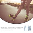 thumbnail image 2 of 1 Paire de Lacets Plats Colorés Lacets de Skate Lacets de Sport, 2 of 9