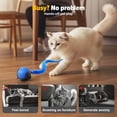 thumbnail image 6 of The Smart Wave Chase Ball, 2026 New Revolutionary Smart Chase Ball 3.0, Automatic Moving Kitten Rolling Balls with Tail, Interactive Pet Toys for Bored Indoor Cats (Orange), 6 of 7