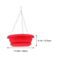 thumbnail image 2 of Weiweiguan 2 Sets Hanging Flowerpot Fence Railing Wall Hanging Planter Plant Container, 2 of 7