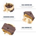 thumbnail image 3 of 1 Set Seal Stamp Stone Carving Tool Engraved Seal Stone Fixing Tool DIY Supply, 3 of 8