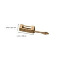 thumbnail image 4 of EeaseCA 1 Set Delicate Chinese Theme Padlock Vintage Mini Jewelry Box Latches Lock, 4 of 7