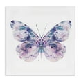 thumbnail image 3 of Stupell Industries Delicate Purple Butterfly Wings Pebbled Watercolor Effect Canvas Wall Art, 30 x 30, Design by Leah Straatsma, 3 of 5