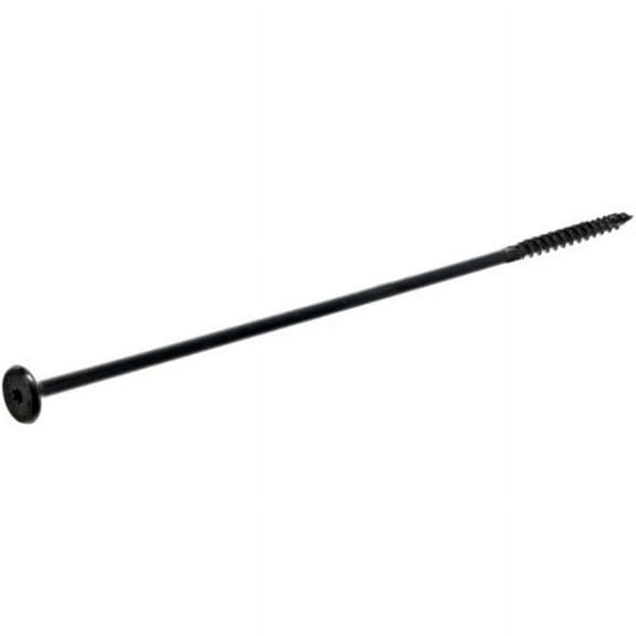 Hillman Fasteners 49138 0.25 x 10 in. Power Pro Lumbertite Structural Screws - Black