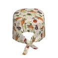 thumbnail image 2 of Vsdgher Cute Vegetables Men Women Adjustable Cap Working Hat Tie Back Cap, Work Cap, 2 of 7
